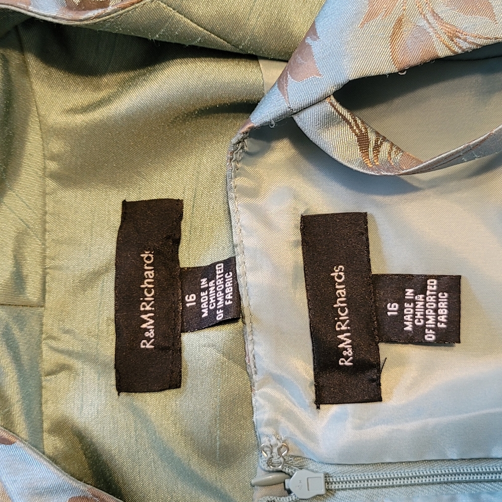 R&M Richards cocktail, special occasion 2 piece dress - Picture 16 of 16